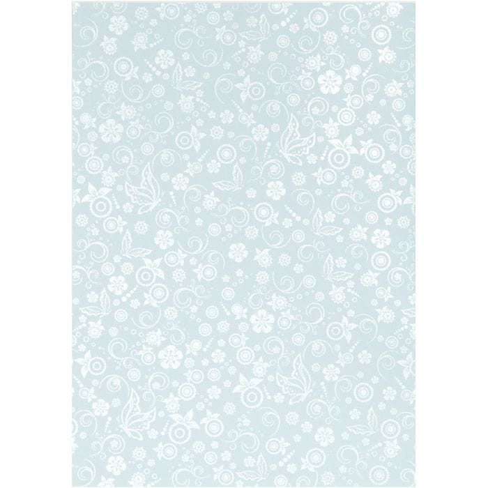 Carta, A4, foglio 210x297 mm, 80 g, azzurro, 20 fgl./ 1 conf.