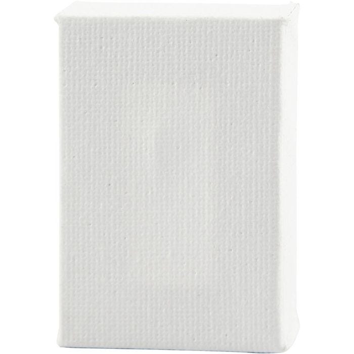 Mini Tela Tesata, misura 6x4x1 cm, bianco, 2 pz/ 1 conf.