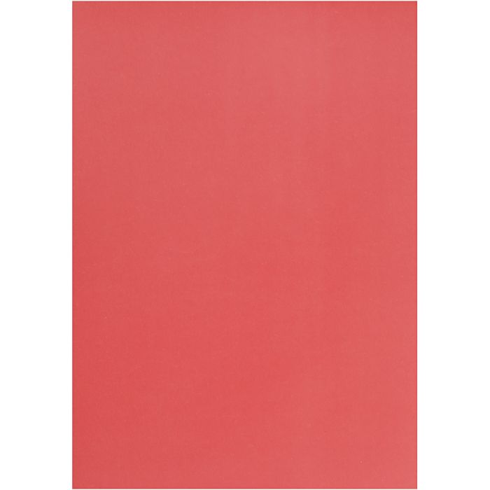 Carta Pergamena, A4, foglio 210x297 mm, 100 g, rosso, 10 fgl./ 1 conf.