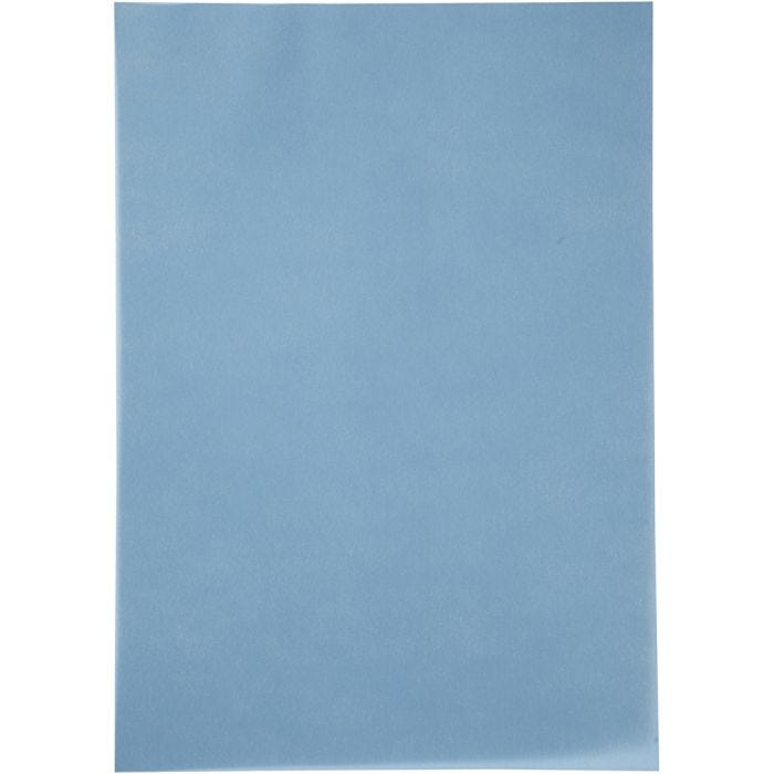 Carta Pergamena, A4, foglio 210x297 mm, 100 g, blu, 10 fgl./ 1 conf.