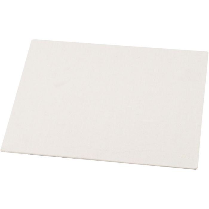 Pannello telato, A5, misura 14,8x21 cm, 280 g, bianco, 1 pz