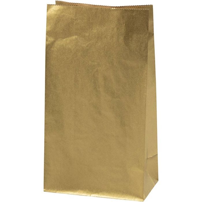 Buste carta, H: 27 cm, misura 9x15 cm, 50 g, oro, 100 pz/ 1 conf.