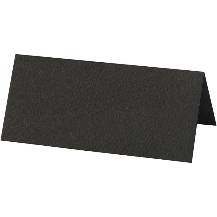 Segnaposto da tavolo, misura 9x4 cm, 220 g, nero, 20 pz/ 1 conf.