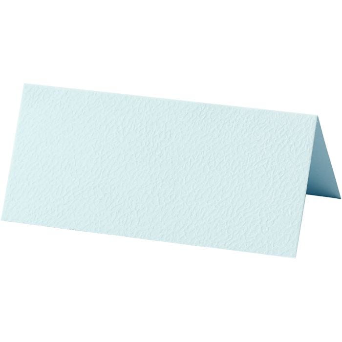 Segnaposto da tavolo, misura 9x4 cm, 220 g, azzurro, 20 pz/ 1 conf.