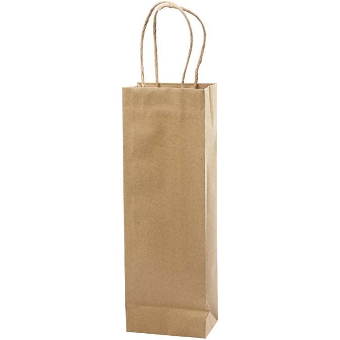Buste Carta, H: 36 cm, L: 13x8 cm, 125 g, marrone, 10 pz/ 1 conf.