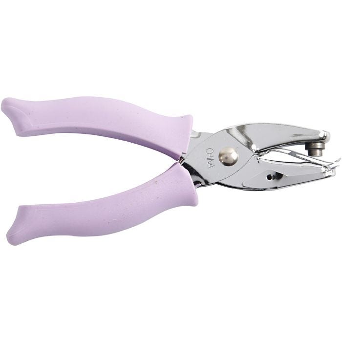 Perforatore a mano, cerchio grande, misura buco 6 mm, 1 pz