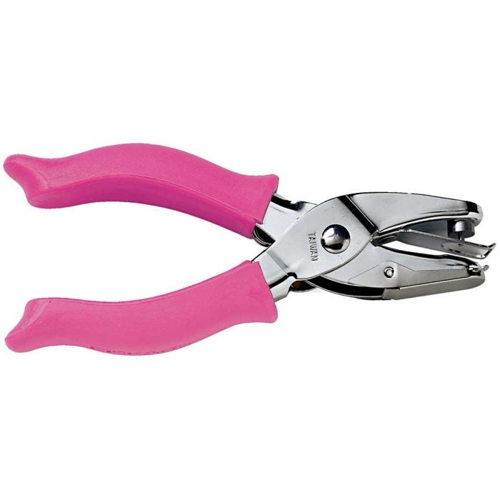 Fiskars Perforatore a mano, cuore, misura buco 5 mm, 1 pz