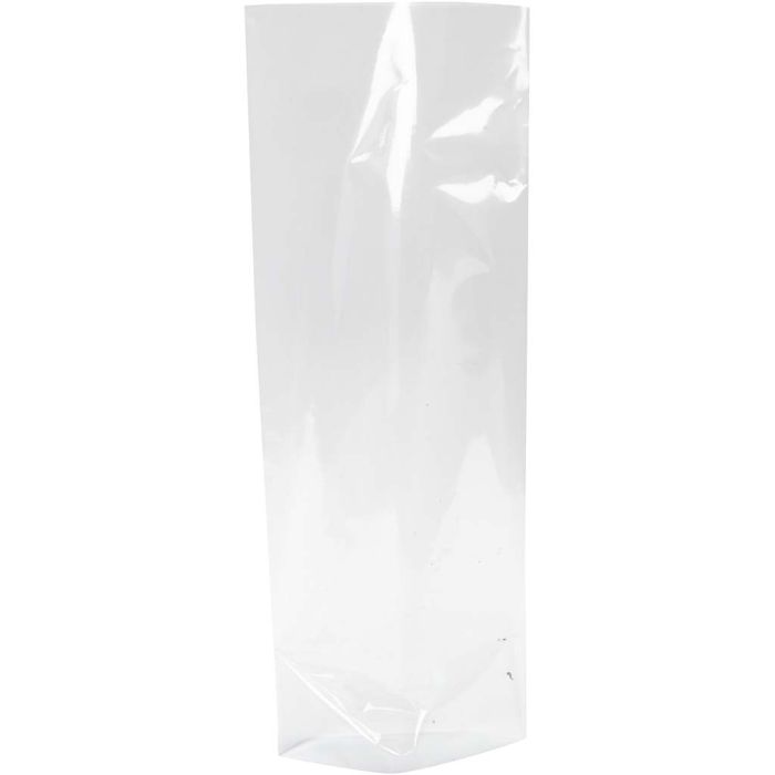 Busta in cellophane , H: 22,5 cm, misura 9x6,5 cm, 200 pz/ 1 conf.