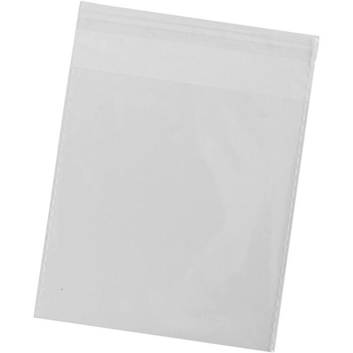 Buste di Cellophane, H: 11,3 cm, L: 11 cm, spess. 25 my, 200 pz/ 1 conf.