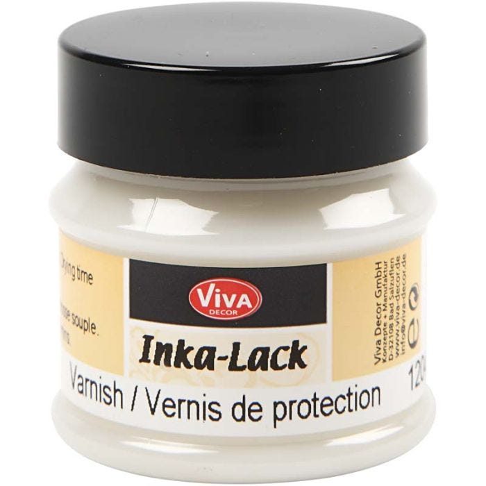 Vernice Inka Gold, transparent, 45 ml/ 1 vasch.