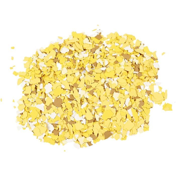 Scaglie Marmorizzate, giallo, 90 g/ 1 vasch.