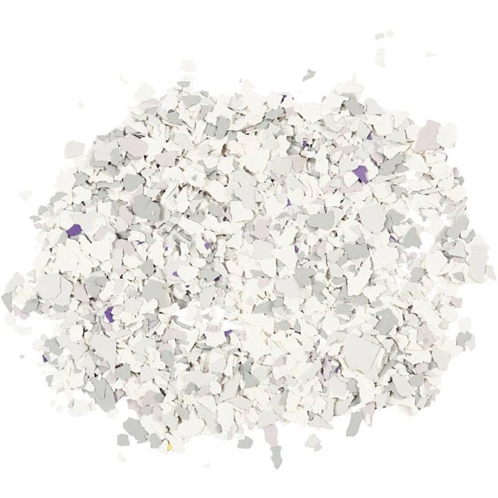 Scaglie Marmorizzate, grigio chiaro, 90 g/ 1 vasch.