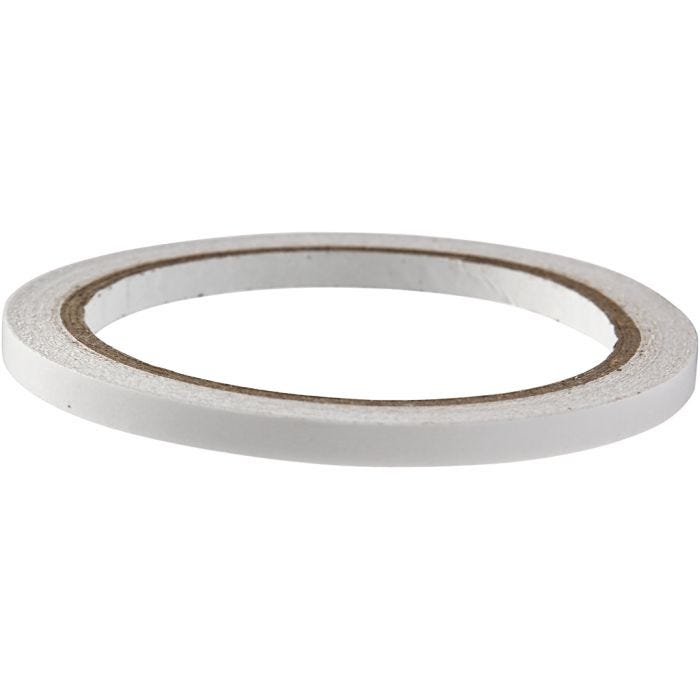 Nastro Biadesivo, L: 6 mm, 10 m/ 1 rot.