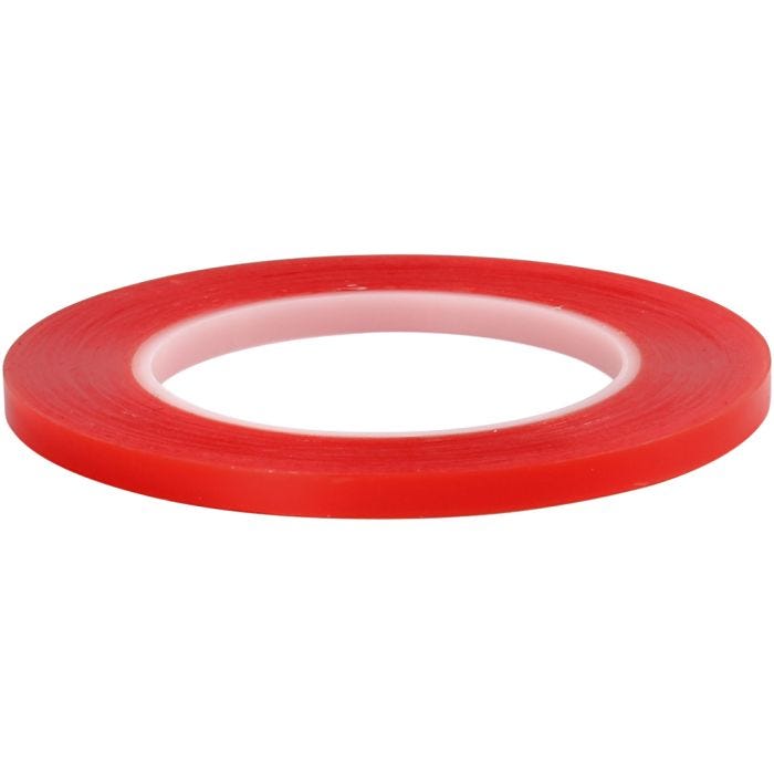 Nastro adesivo resistente, L: 7 mm, 25 m/ 1 rot.