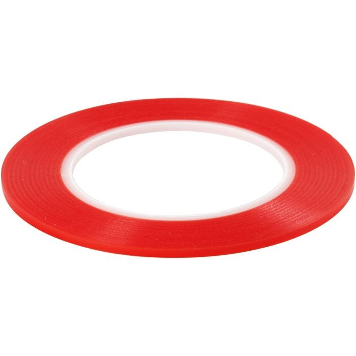 Nastro adesivo resistente, L: 3 mm, 25 m/ 1 rot.