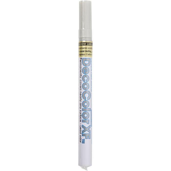 Pennarello Acrilico Indelebile, ampiezza tratto 0,8 mm, argento, 1 pz