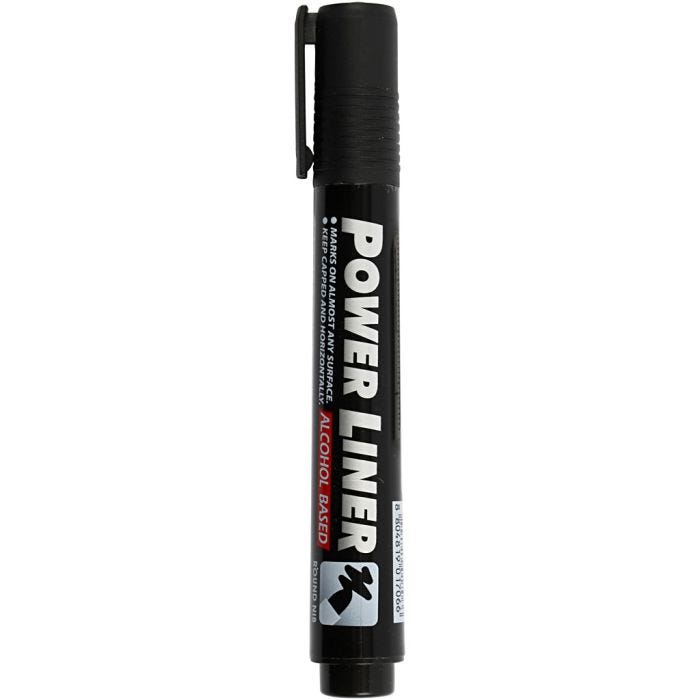 Power Liner, ampiezza tratto 1,5-3 mm, nero, 1 pz