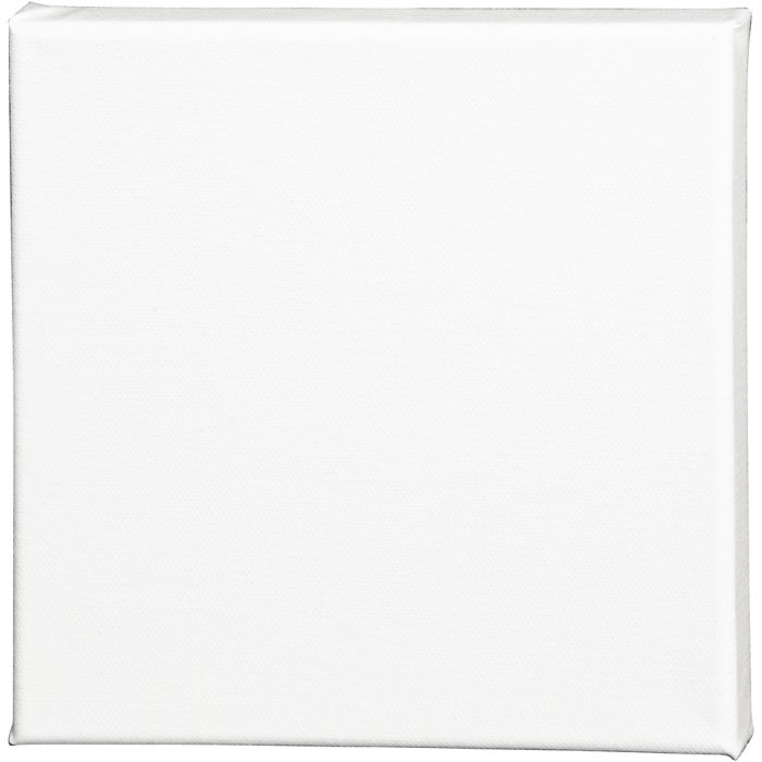 Tela, P: 1.6 cm, misura 20x20 cm, 360 g, bianco, 1 pz