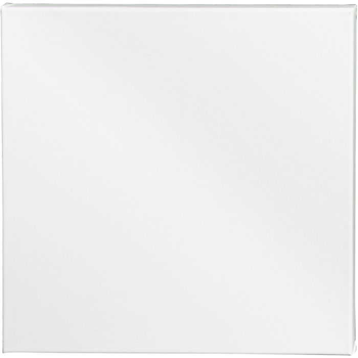 Tela, P: 1.6 cm, misura 40x40 cm, 360 g, bianco, 1 pz
