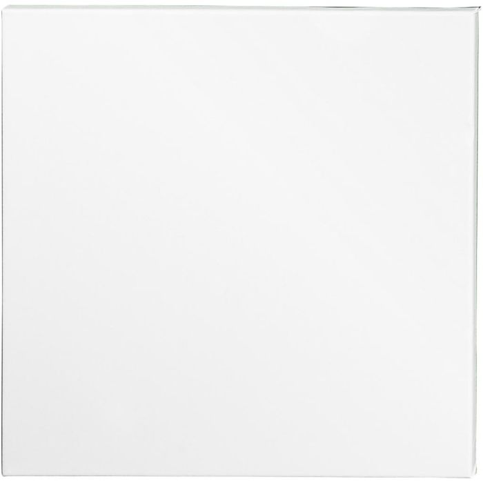 Tela, P: 1.6 cm, misura 50x50 cm, 360 g, bianco, 5 pz/ 1 conf.
