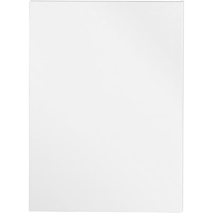 Tela, P: 1.6 cm, misura 60x80 cm, 360 g, bianco, 5 pz/ 1 conf.