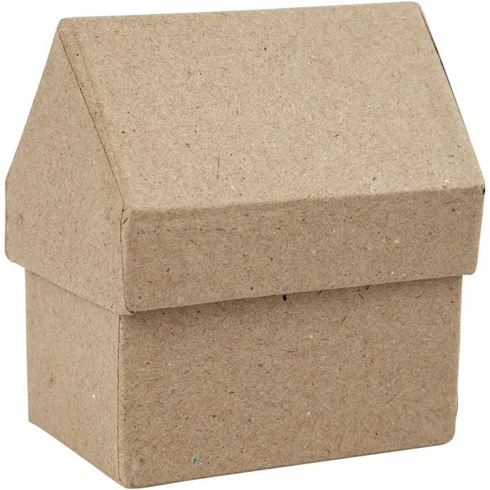 Casa, H: 10,5 cm, misura 6x8,5 cm, 4 pz/ 1 conf.