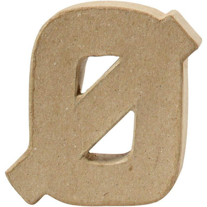 Lettera, Ø, H: 10 cm, spess. 2 cm, 1 pz