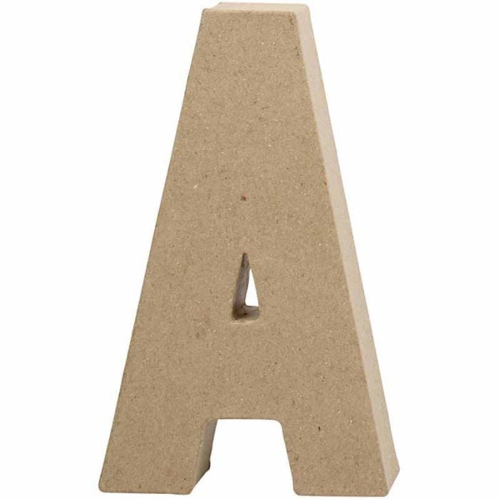 Lettera, A, H: 20,5 cm, L: 11,8 cm, spess. 2,5 cm, 1 pz