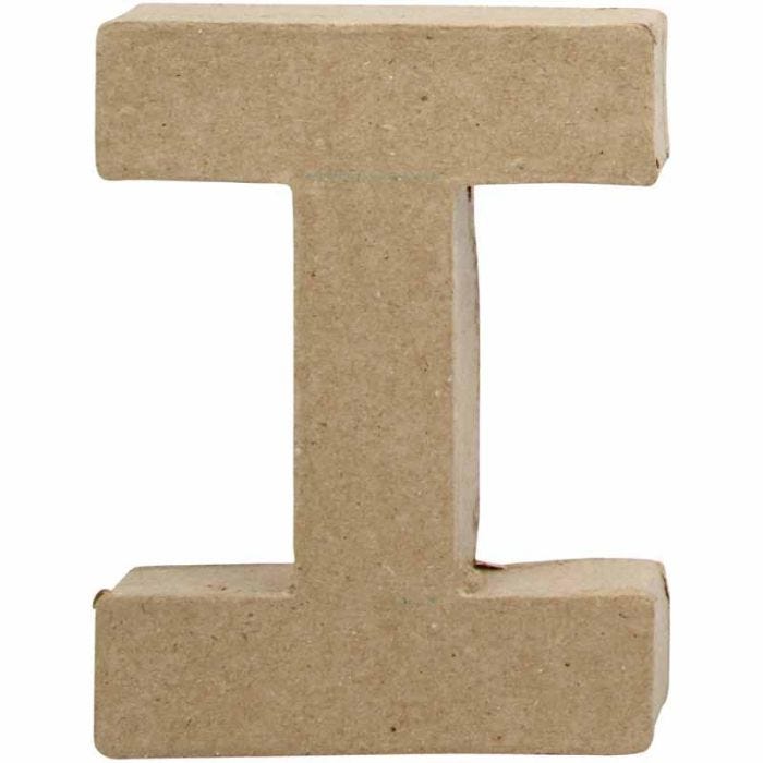 Lettera, I, H: 10 cm, L: 7,5 cm, spess. 1,7 cm, 1 pz