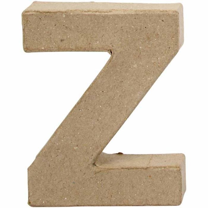 Lettera, Z, H: 10 cm, L: 7,5 cm, spess. 1,7 cm, 1 pz