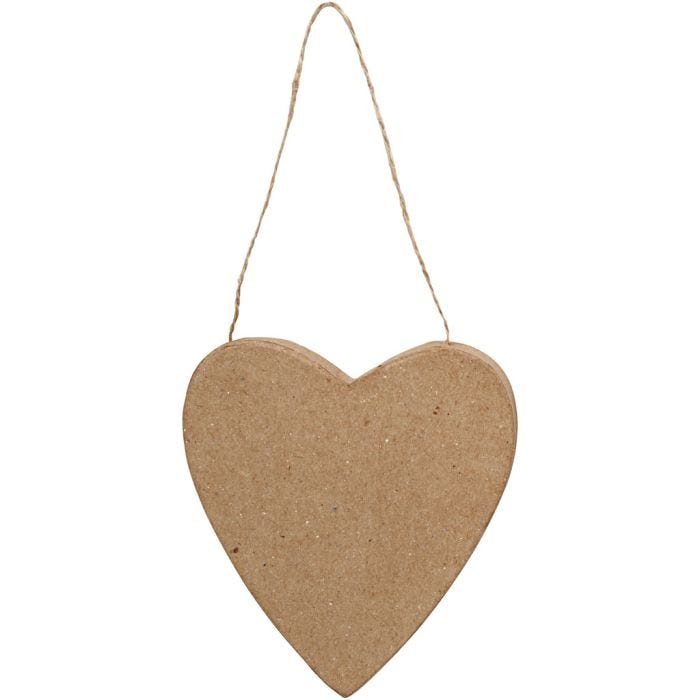 Cuore, H: 12,5 cm, 1 pz