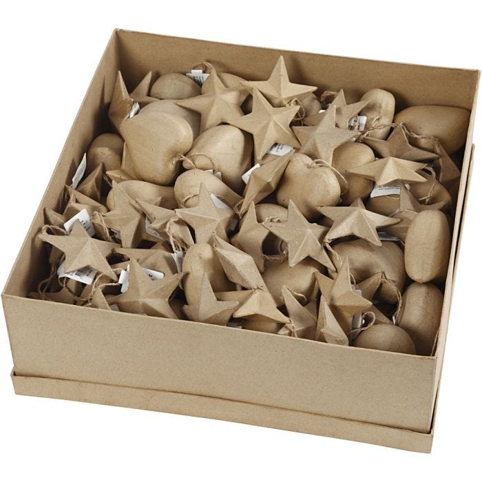 Addobbi di Natale, diam 8 cm, 80 pz/ 1 conf.