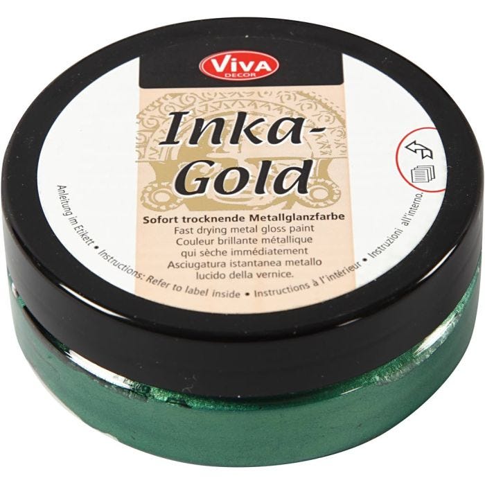 Inka Gold, emerald, 50 ml/ 1 vasch.