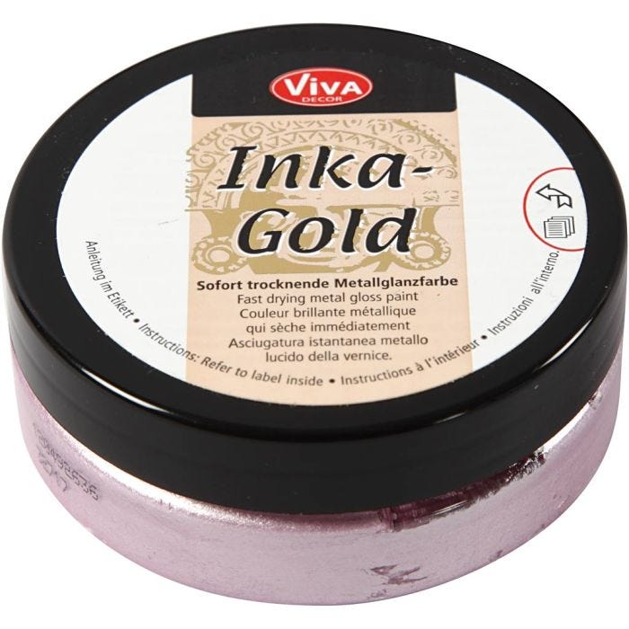 Inka Gold, rose quartz, 50 ml/ 1 vasch.