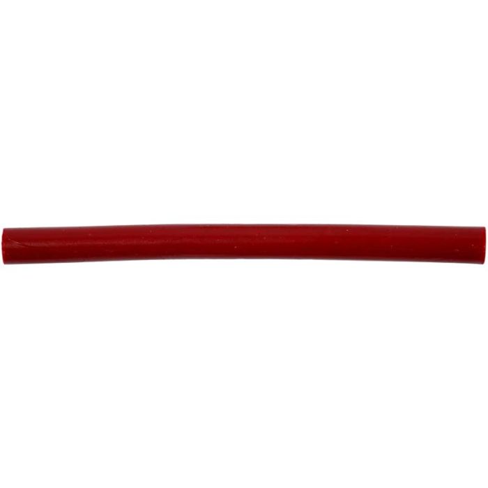 Cera per pistola, L: 10 cm, diam 8 mm, rosso, 6 pz/ 1 conf.