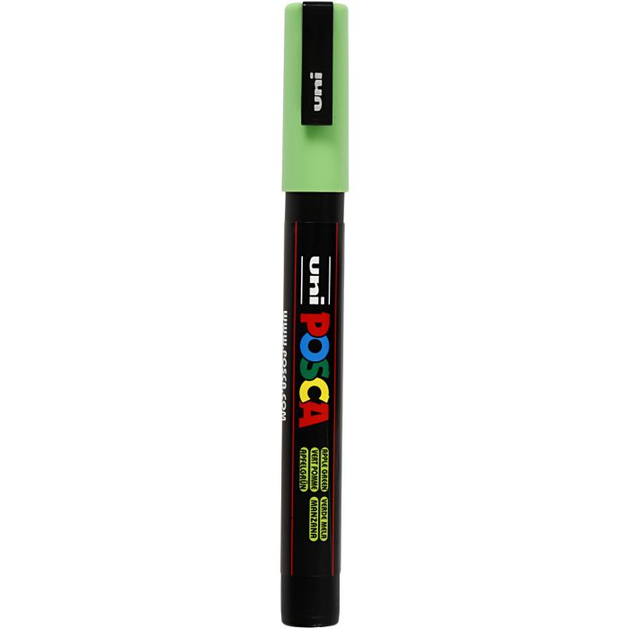 Pennarello Posca, dim. PC-3M, ampiezza tratto 0,9-1,3 mm, apple green, 1 pz