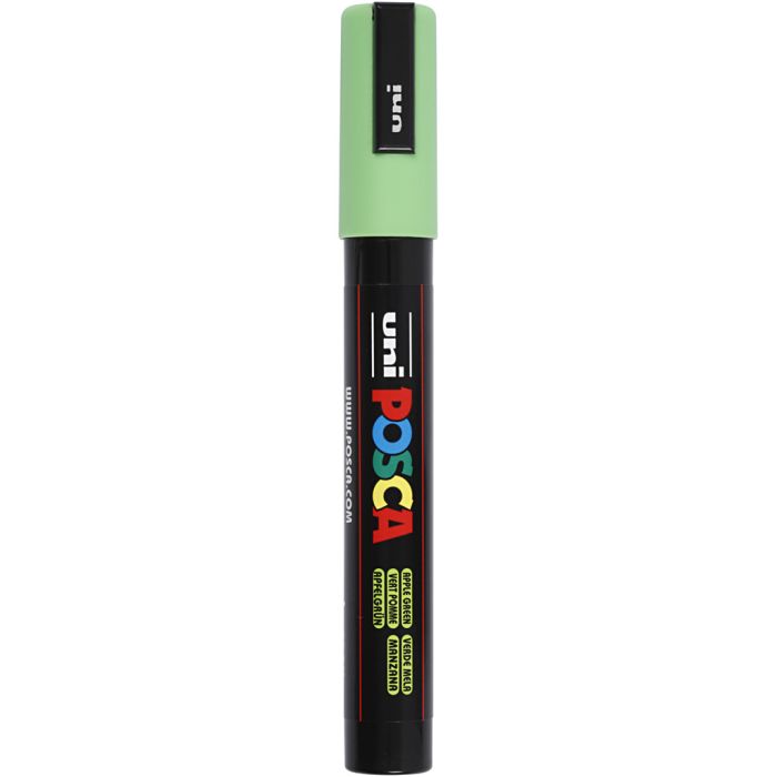 Pennarello Posca, dim. PC-5M, ampiezza tratto 2,5 mm, apple green, 1 pz