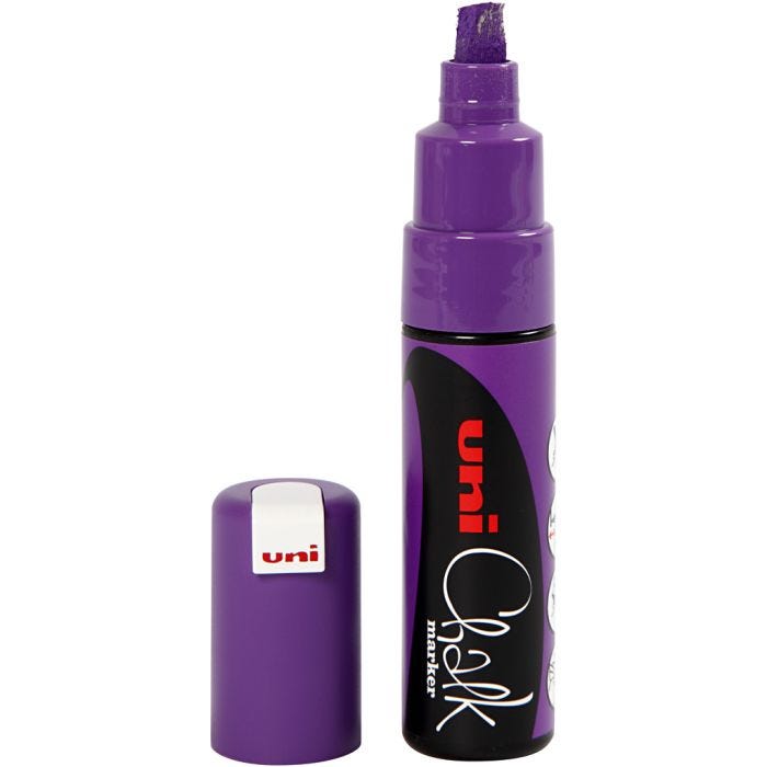 Chalk Pen, 8 mm, viola, 1 pz