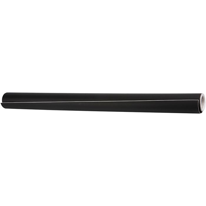 Foglio di lavagna, L: 45 cm, nero, 2 m/ 1 rot.