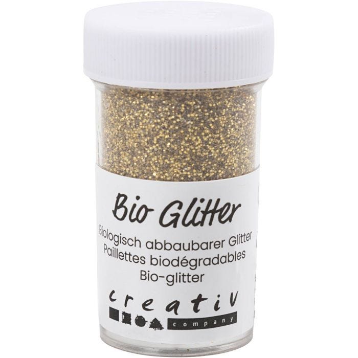 Brillantini bio, oro, 27 ml/ 1 vasch.