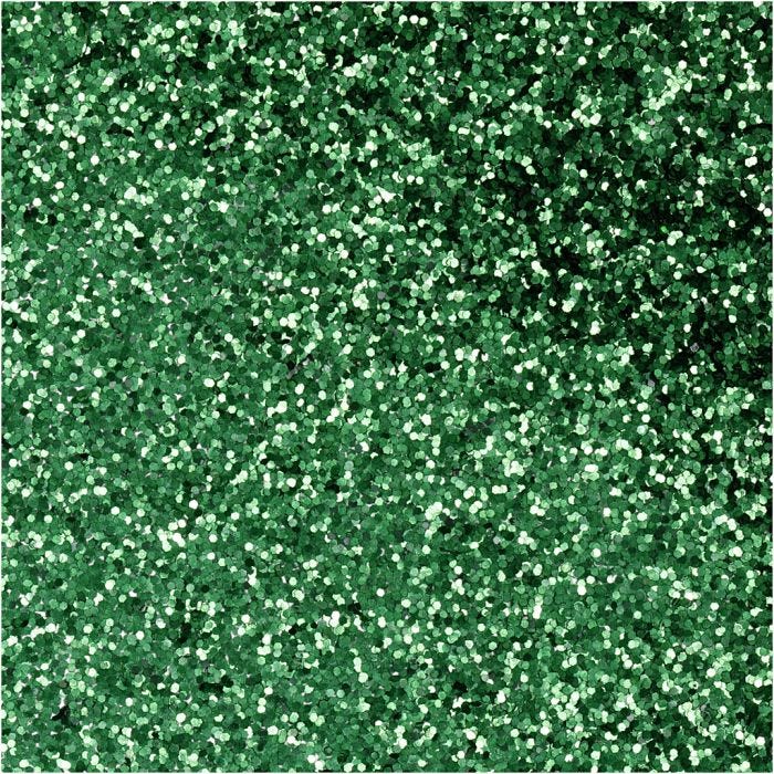 Brillantini bio, diam 0,4 mm, verde, 10 g/ 1 vasch.