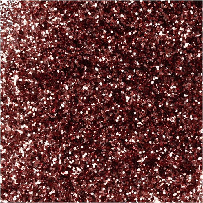 Brillantini bio, diam 0,4 mm, rosato, 10 g/ 1 vasch.