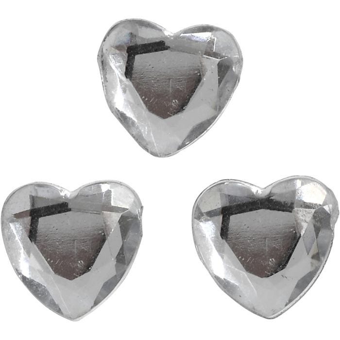 Strass, misura 10 mm, argento, 150 pz/ 1 conf.