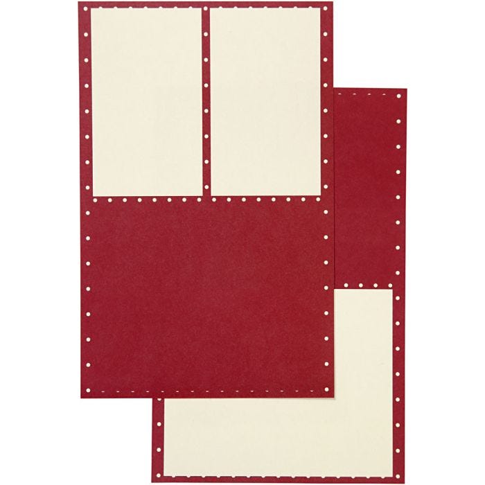 Adesivi, diam 4 cm, foglio 9x14 cm, 4 fgl. asst./ 1 conf.