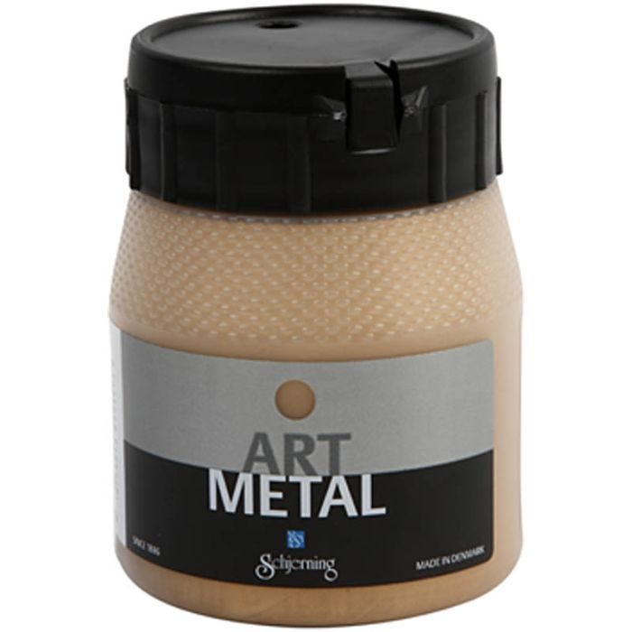 Vernice Hobby Metallizzata, oro medio(5104), 250ml/ 1 bott.