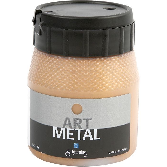 Vernice Hobby Metallizzata, oro scuro(5106), 250 ml/ 1 bott.