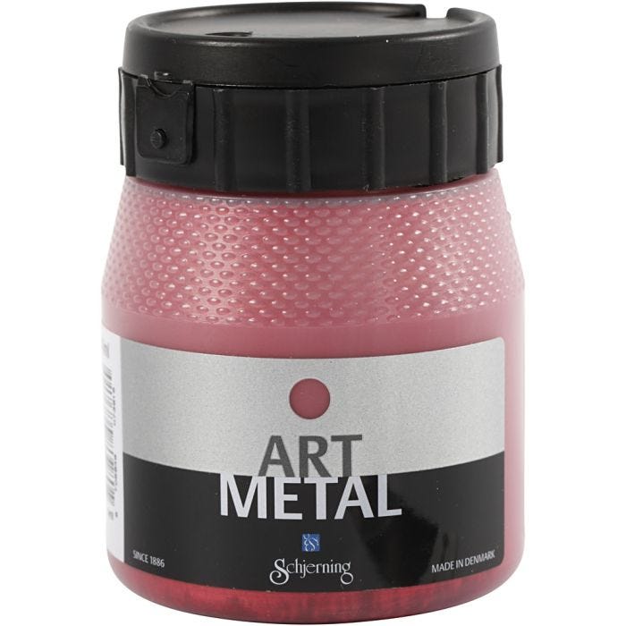 Vernice Hobby Metallizzata, lava red(5112), 250 ml/ 1 bott.