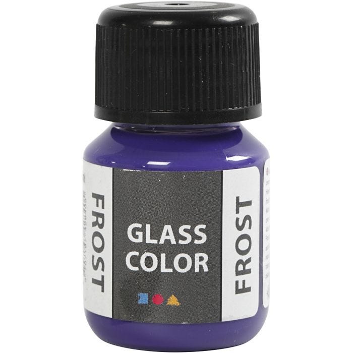 Colore satinato per vetro, violetto, 30 ml/ 1 bott.