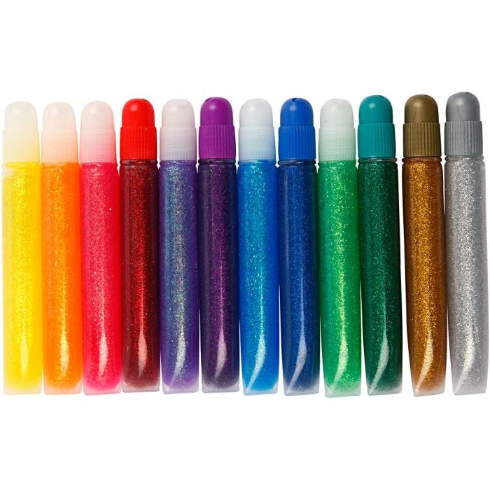 Colla glitter, 12x10 ml/ 1 conf.
