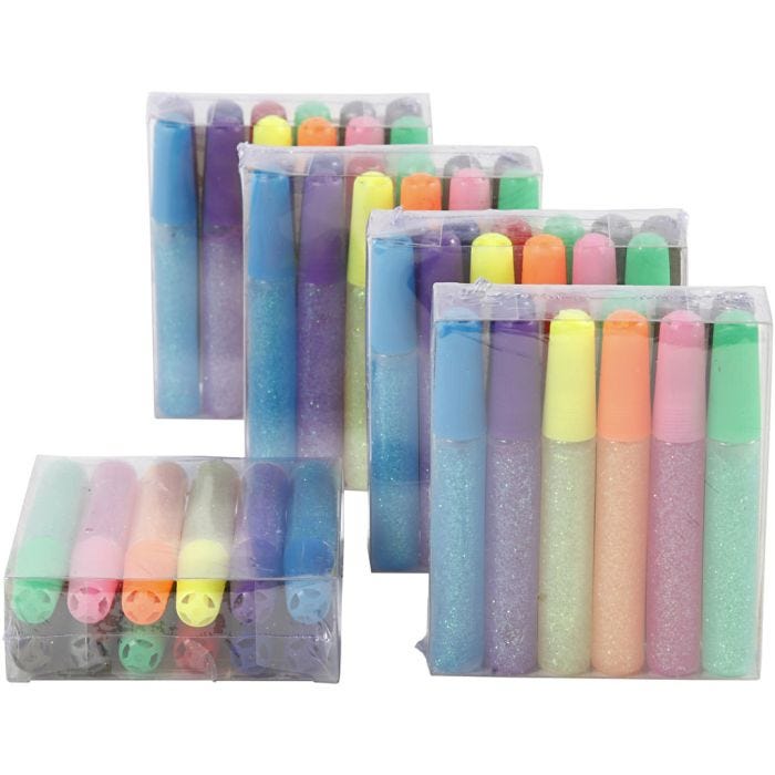 Colla glitter, 60x10 ml/ 1 conf.